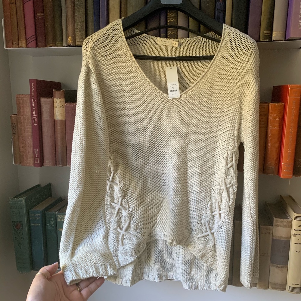 Cream Knit Sweater